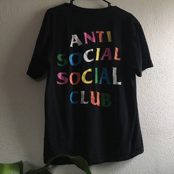 Anti Social Social Club Rainbow Tee 